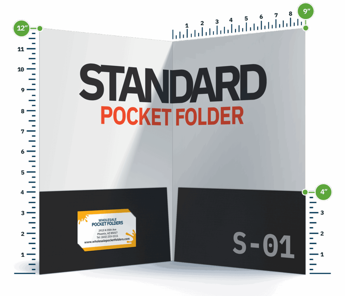 Standard Pocket Presentation Folder - Fast Booklet Printing